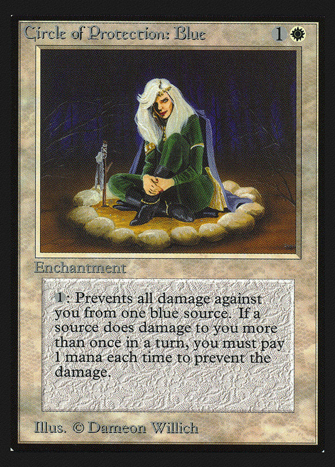 Circle of Protection: Blue (CE) [Collectors’ Edition] | Card Citadel