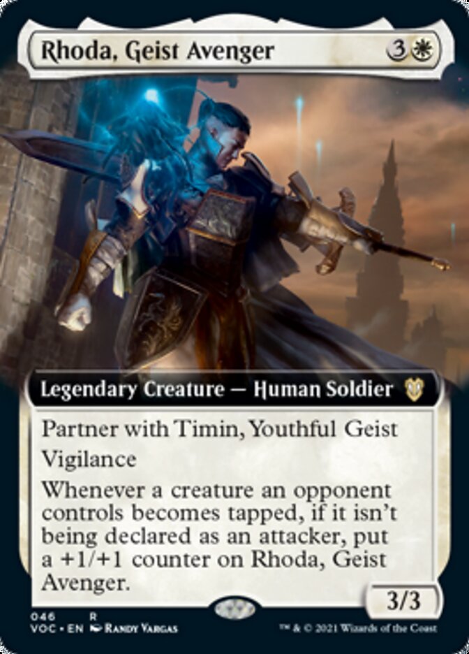 Rhoda, Geist Avenger (Extended) [Innistrad: Crimson Vow Commander] | Card Citadel