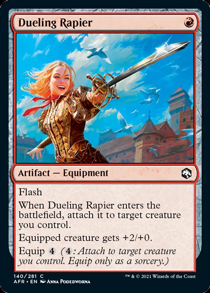 Dueling Rapier [Dungeons & Dragons: Adventures in the Forgotten Realms] | Card Citadel