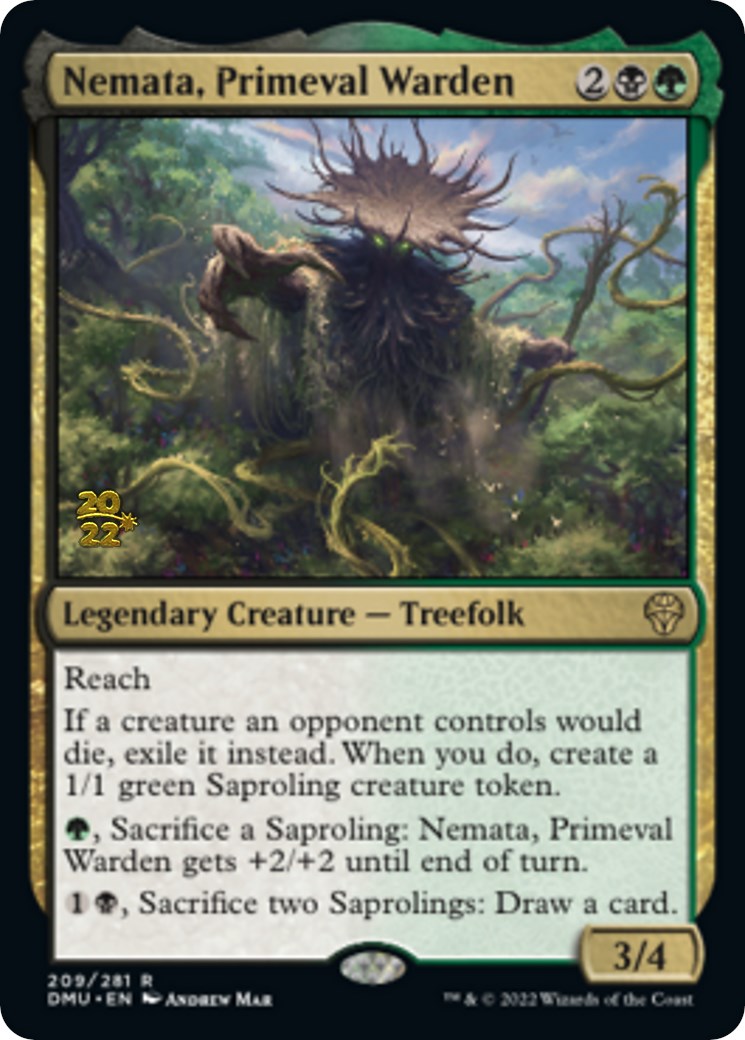 Nemata, Primeval Warden [Dominaria United Prerelease Promos] | Card Citadel