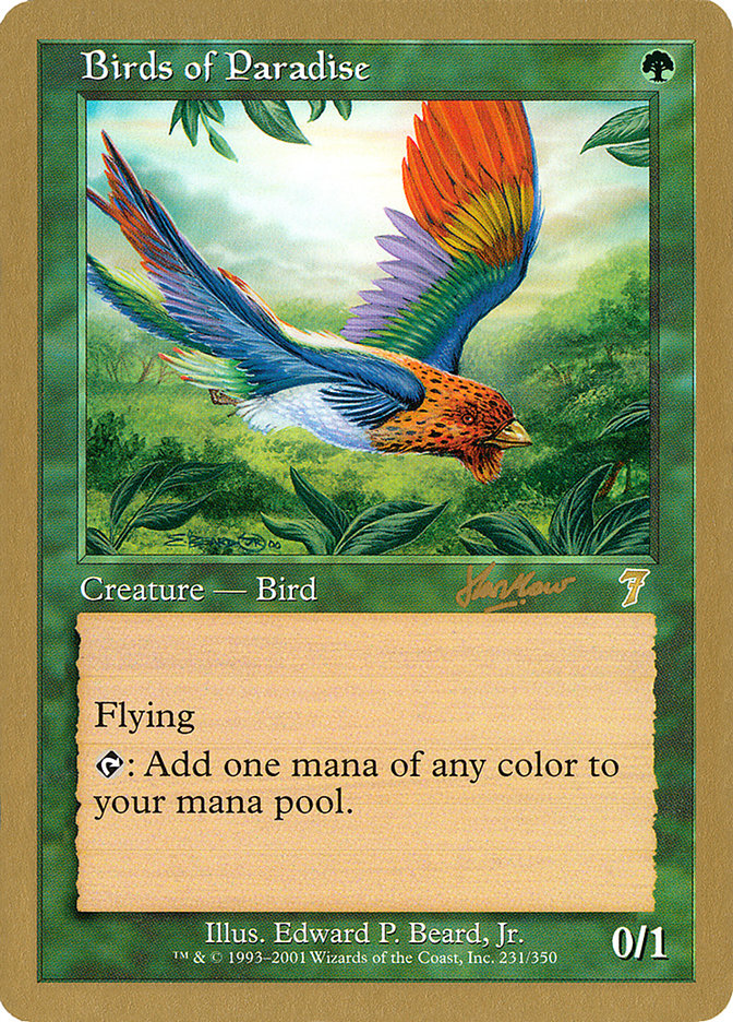 Birds of Paradise (Sim Han How) [World Championship Decks 2002] | Card Citadel