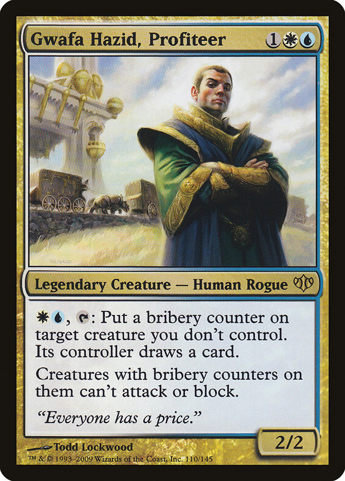 Gwafa Hazid, Profiteer [Conflux] | Card Citadel