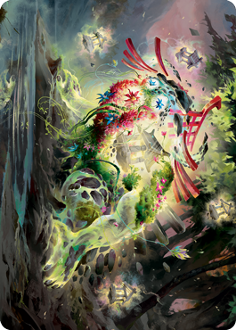 Go-Shintai of Life's Origin Art Card [Kamigawa: Neon Dynasty Art Series] | Card Citadel