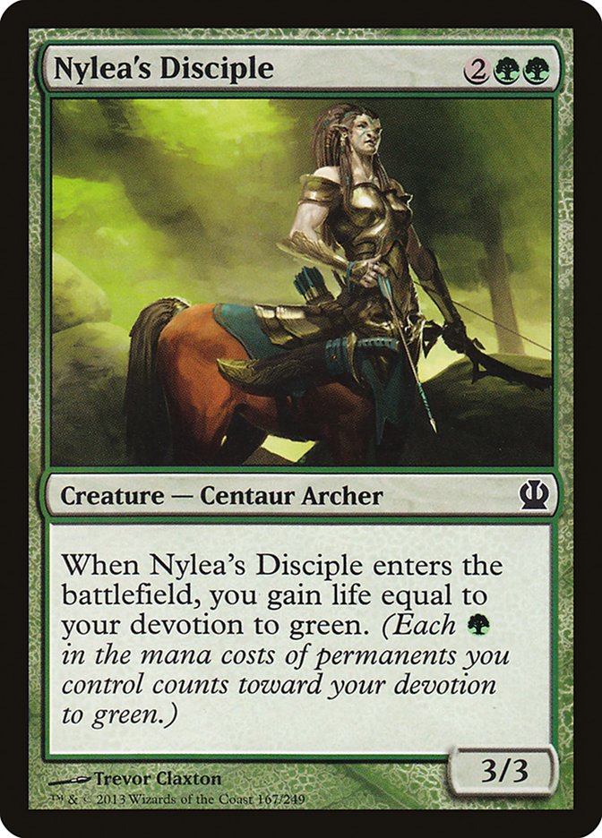 Nylea's Disciple [Theros] | Card Citadel