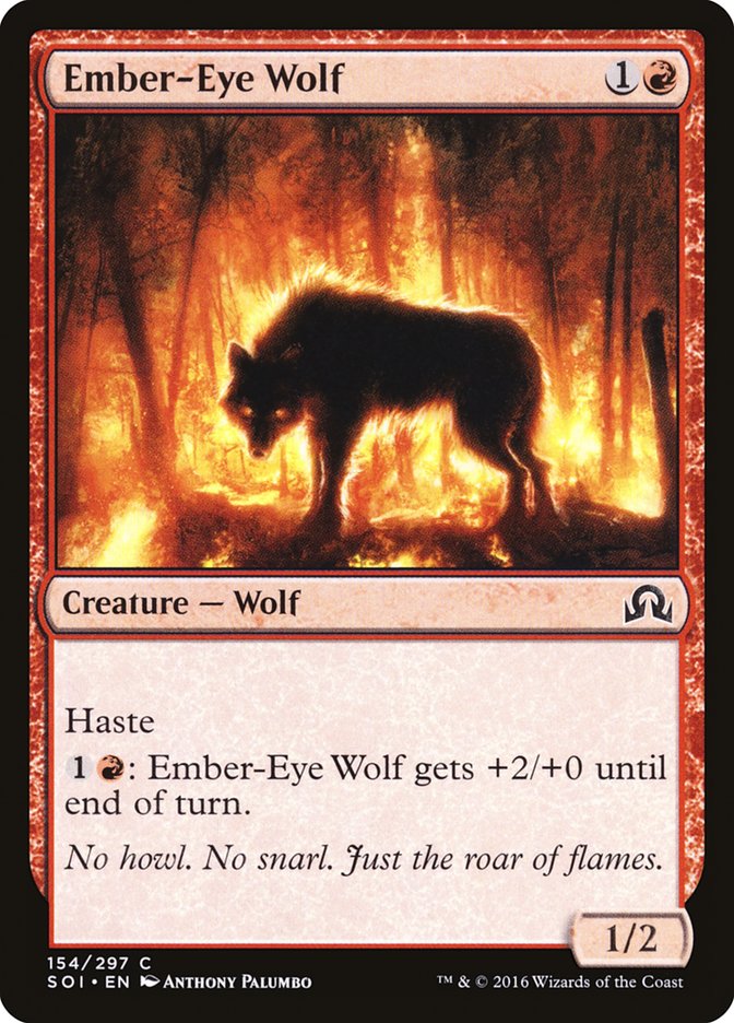 Ember-Eye Wolf [Shadows over Innistrad] | Card Citadel