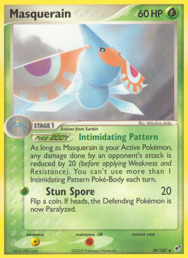 Masquerain (39/107) [EX: Deoxys] | Card Citadel