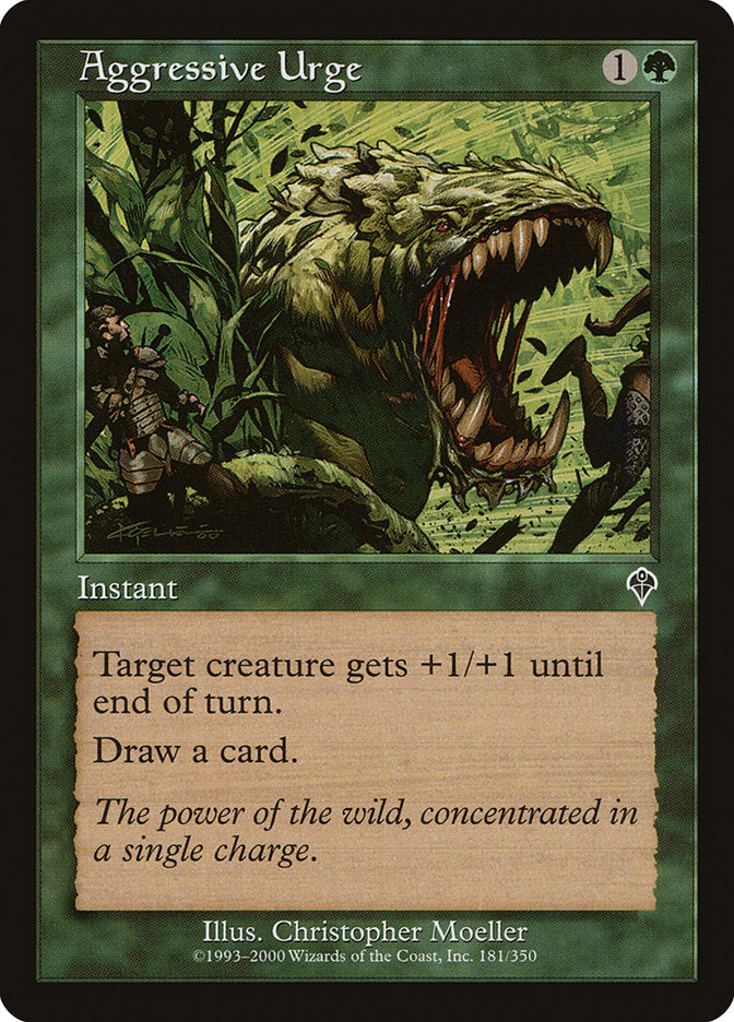 Aggressive Urge [Invasion] | Card Citadel