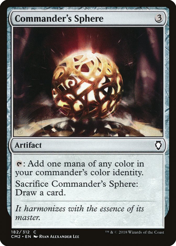 Commander's Sphere [Commander Anthology Volume II] | Card Citadel