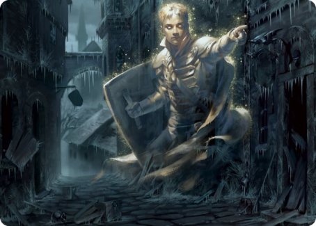 Dennick, Pious Apparition Art Card [Innistrad: Midnight Hunt Art Series] | Card Citadel