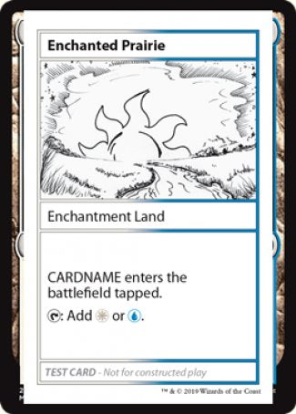 Enchanted Prairie (2021 Edition) [Mystery Booster Playtest Cards] | Card Citadel