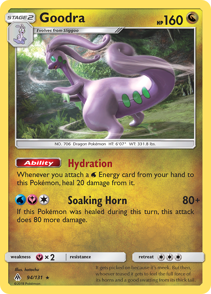 Goodra (94/131) [Sun & Moon: Forbidden Light] | Card Citadel