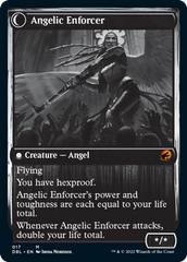 Enduring Angel // Angelic Enforcer [Innistrad: Double Feature] | Card Citadel
