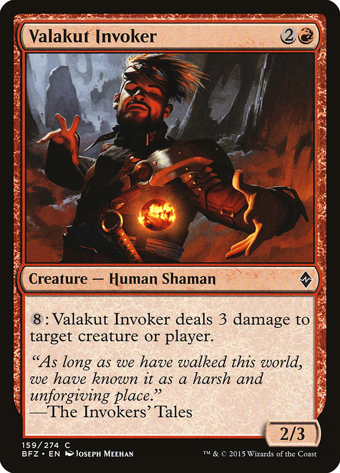 Valakut Invoker [Battle for Zendikar] | Card Citadel