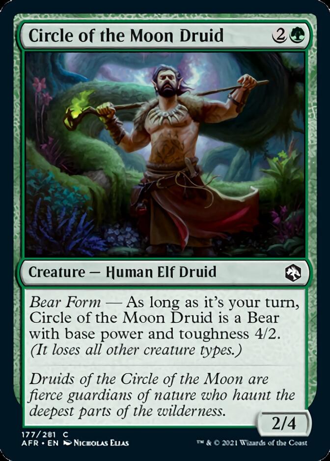 Circle of the Moon Druid  [Dungeons & Dragons: Adventures in the Forgotten Realms] | Card Citadel