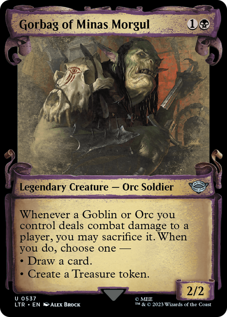 Gorbag of Minas Morgul [The Lord of the Rings: Tales of Middle-Earth Showcase Scrolls] | Card Citadel