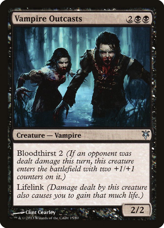 Vampire Outcasts [Duel Decks: Sorin vs. Tibalt] | Card Citadel