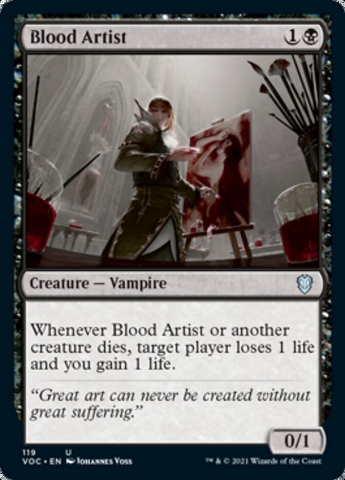 Blood Artist [Innistrad: Crimson Vow Commander] | Card Citadel