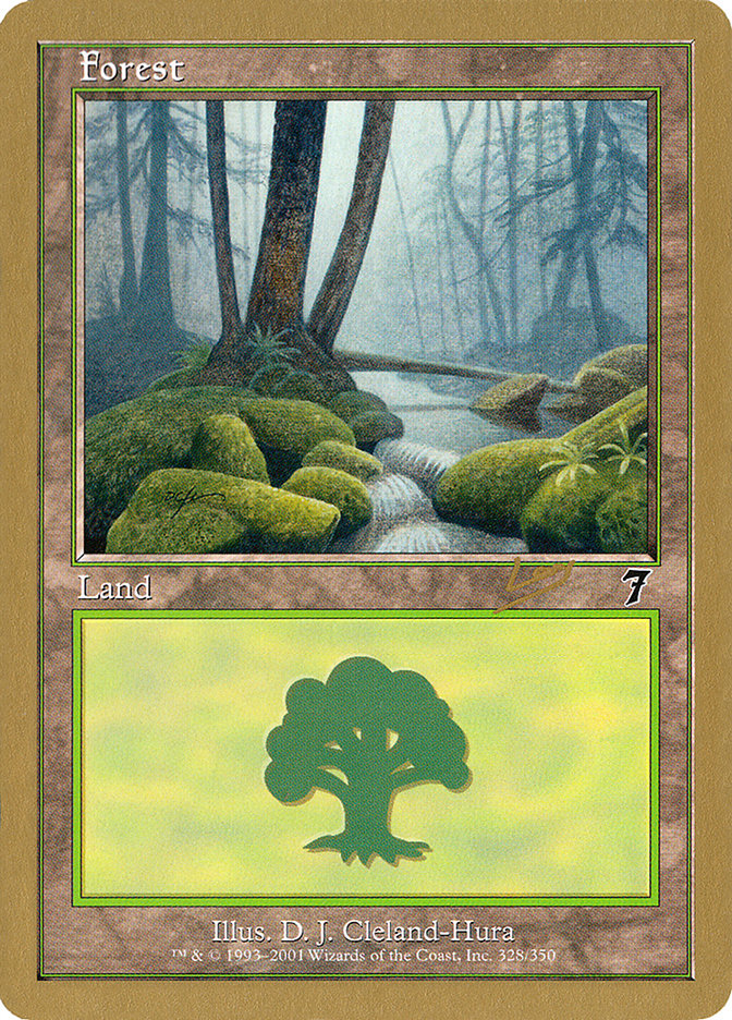Forest (rl328) (Raphael Levy) [World Championship Decks 2002] | Card Citadel