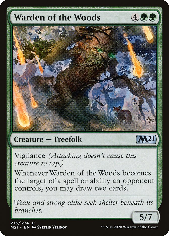 Warden of the Woods [Core Set 2021] | Card Citadel