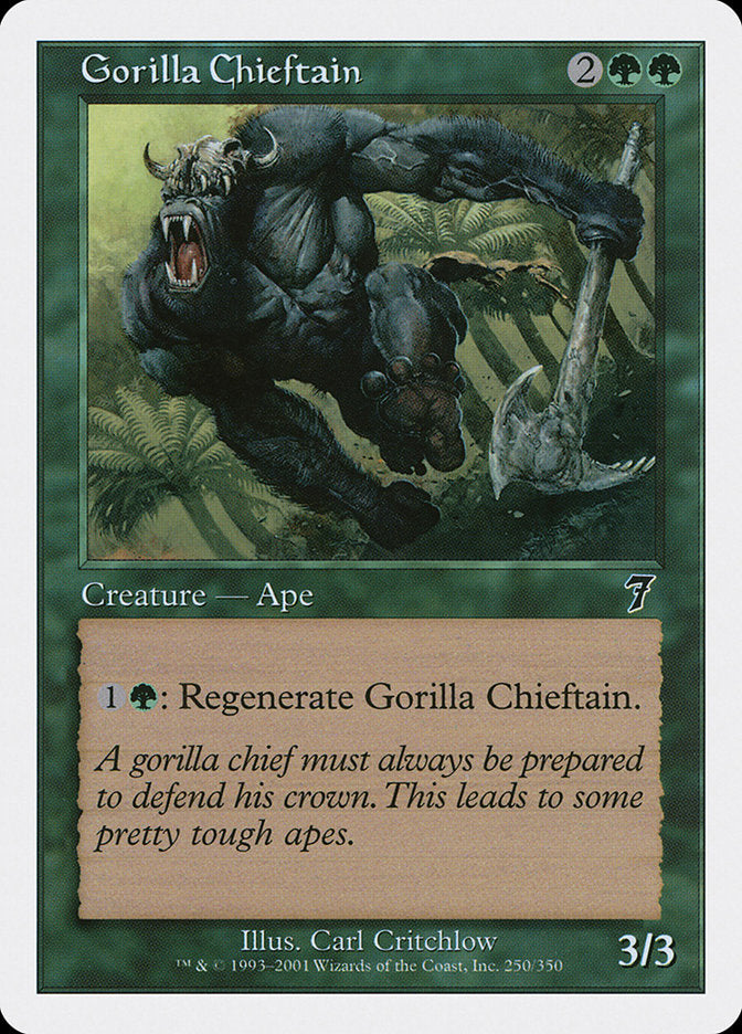 Gorilla Chieftain [Seventh Edition] | Card Citadel