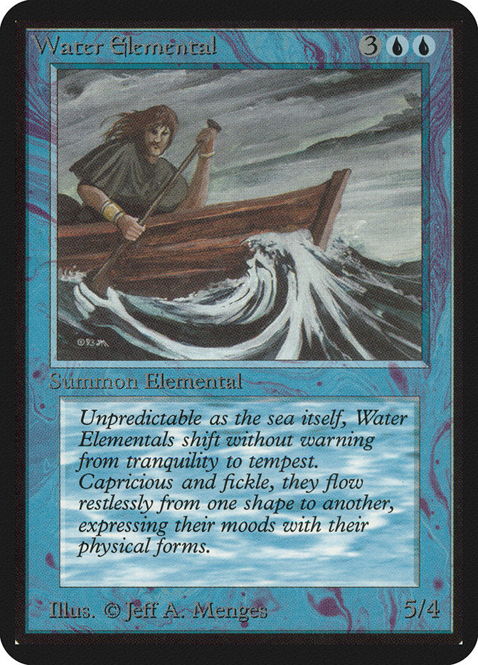 Water Elemental [Limited Edition Alpha] | Card Citadel