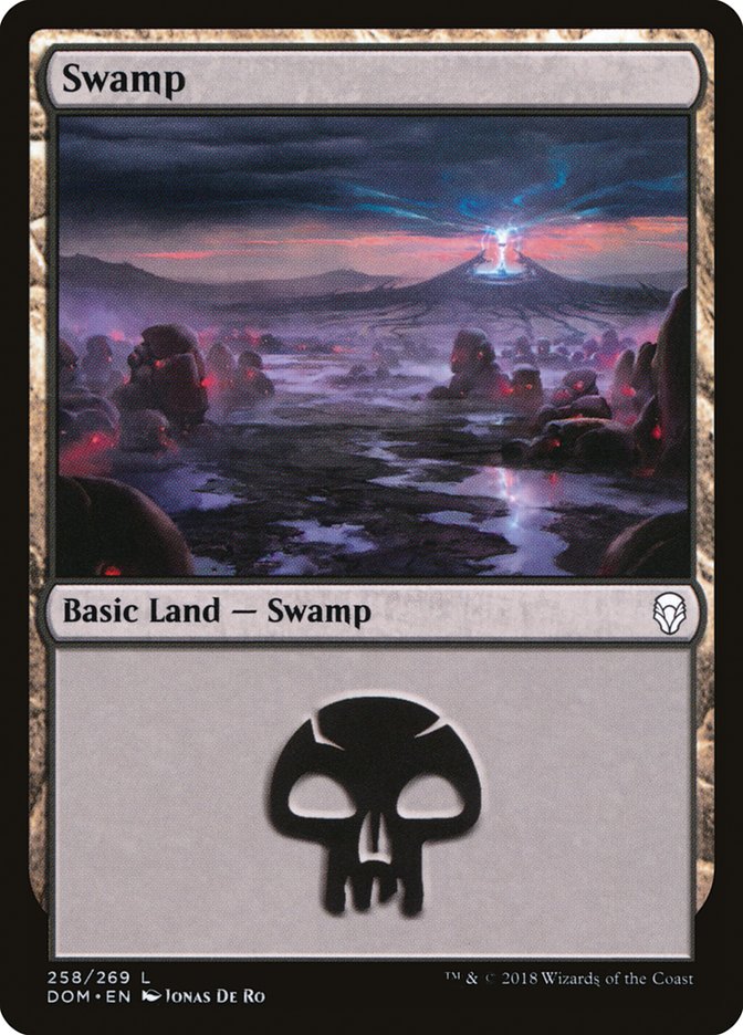 Swamp (258) [Dominaria] | Card Citadel