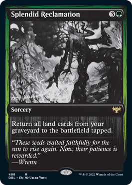 Splendid Reclamation [Innistrad: Double Feature] | Card Citadel