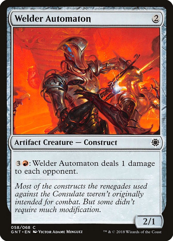 Welder Automaton [Game Night] | Card Citadel