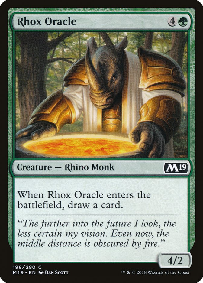 Rhox Oracle [Core Set 2019] | Card Citadel