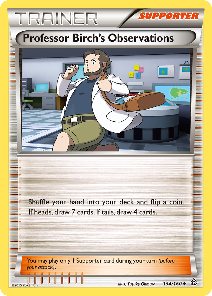 Professor Birch's Observations (134/160) [XY: Primal Clash] | Card Citadel