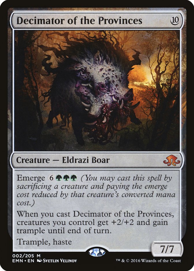 Decimator of the Provinces [Eldritch Moon] | Card Citadel