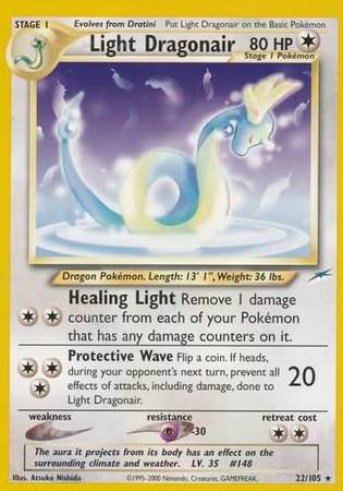 Light Dragonair (22/105) [Neo Destiny Unlimited] | Card Citadel