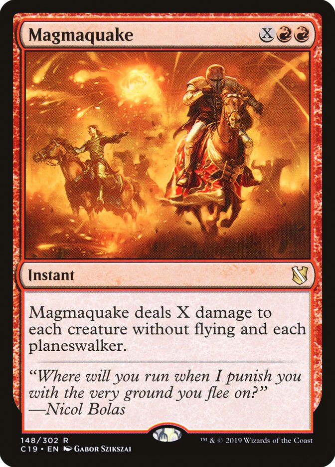 Magmaquake [Commander 2019] | Card Citadel