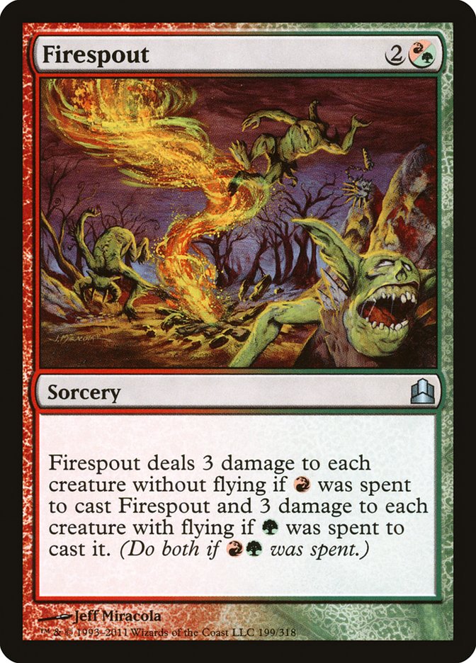 Firespout [Commander 2011] | Card Citadel