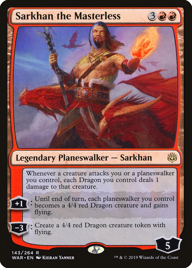 Sarkhan the Masterless [War of the Spark] | Card Citadel