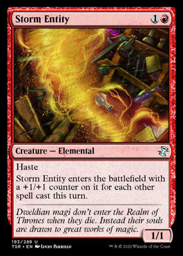 Storm Entity [Time Spiral Remastered] | Card Citadel