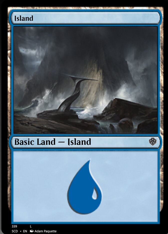 Island (339) [Starter Commander Decks] | Card Citadel