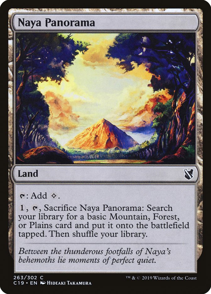 Naya Panorama [Commander 2019] | Card Citadel