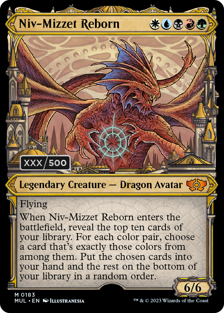 Niv-Mizzet Reborn (Serialized) [Multiverse Legends] | Card Citadel