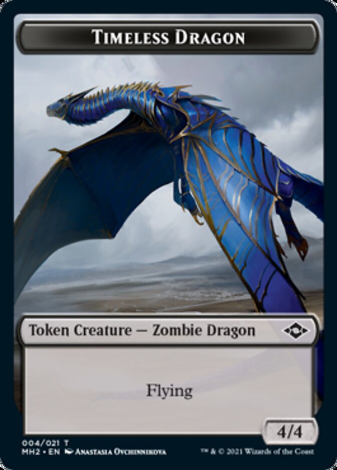 Timeless Dragon Token [Modern Horizons 2 Tokens] | Card Citadel