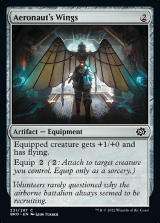 Aeronaut's Wings [The Brothers' War] | Card Citadel