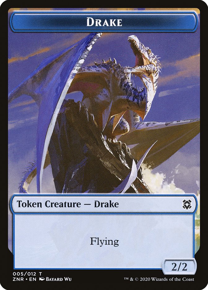 Drake Token [Zendikar Rising] | Card Citadel