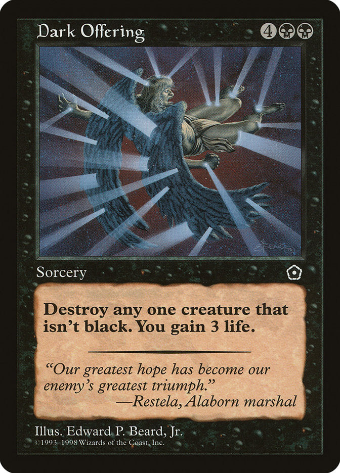 Dark Offering [Portal Second Age] | Card Citadel
