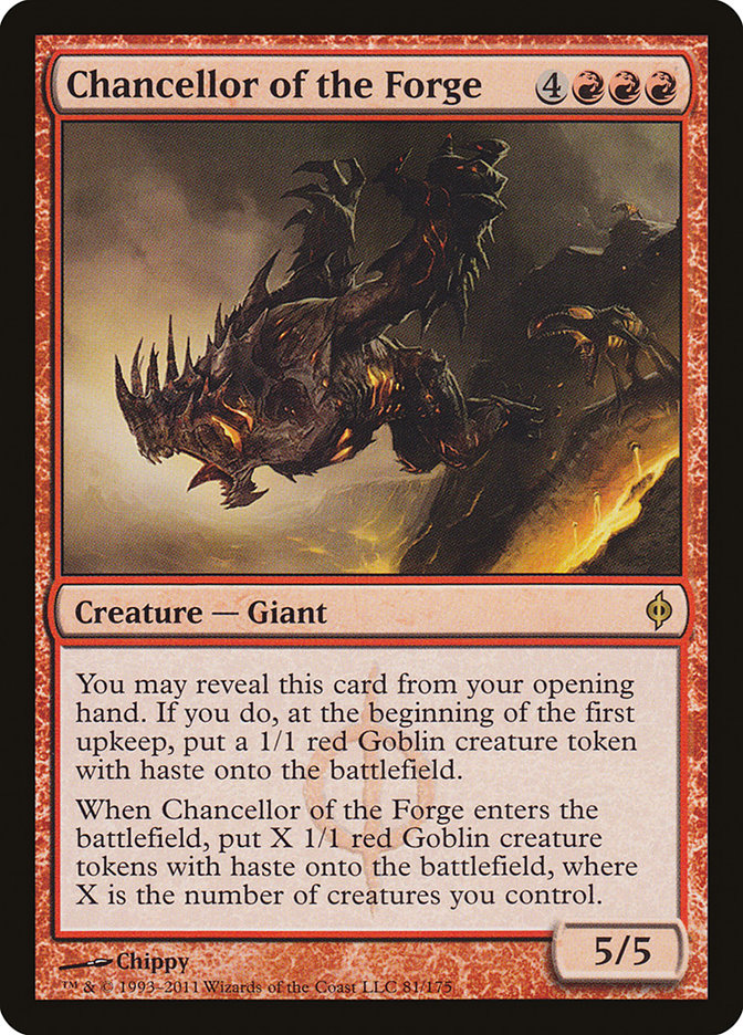 Chancellor of the Forge [New Phyrexia] | Card Citadel
