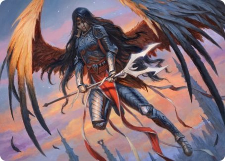 Liesa, Forgotten Archangel Art Card [Innistrad: Midnight Hunt Art Series] | Card Citadel