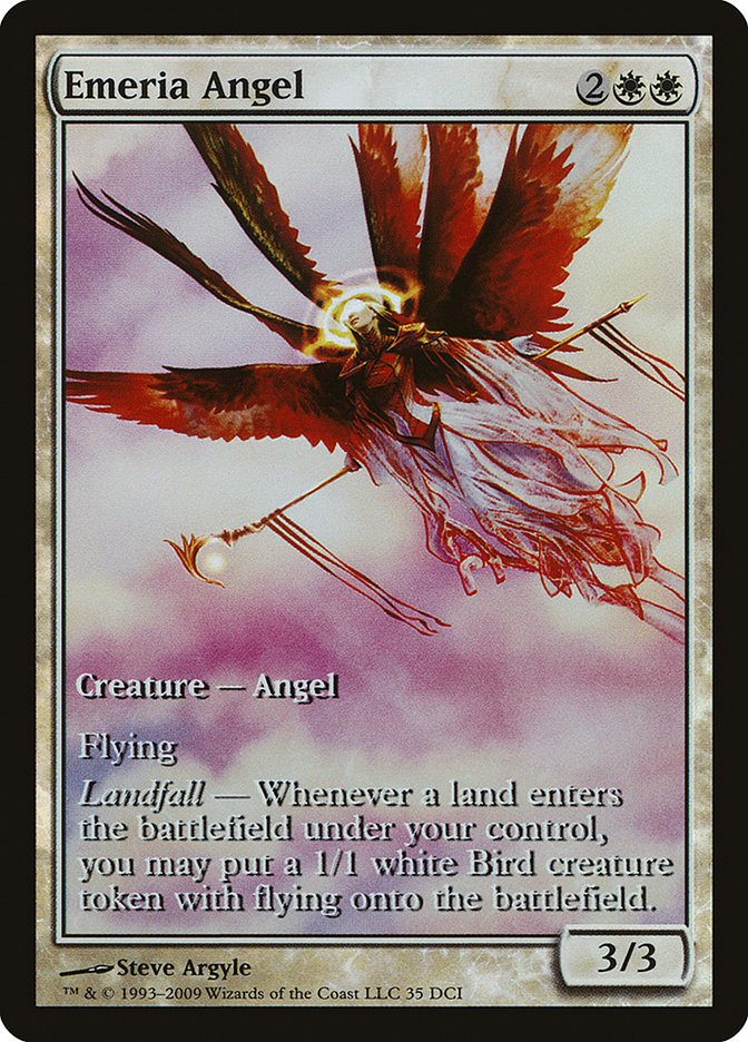 Emeria Angel (Game Day) (Extended) [Zendikar Promos] | Card Citadel