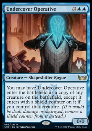 Undercover Operative (Promo Pack) [Streets of New Capenna Promos] | Card Citadel