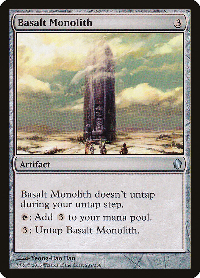 Basalt Monolith [Commander 2013] | Card Citadel