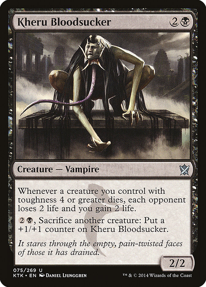 Kheru Bloodsucker [Khans of Tarkir] | Card Citadel