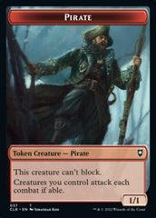 Pirate // Goblin Double-sided Token [Commander Legends: Battle for Baldur's Gate Tokens] | Card Citadel